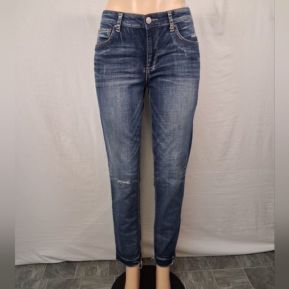 Vintage America Women’s Dark Blue Straight-Leg Jeans Sz 6/23 - Picture 4 of 16